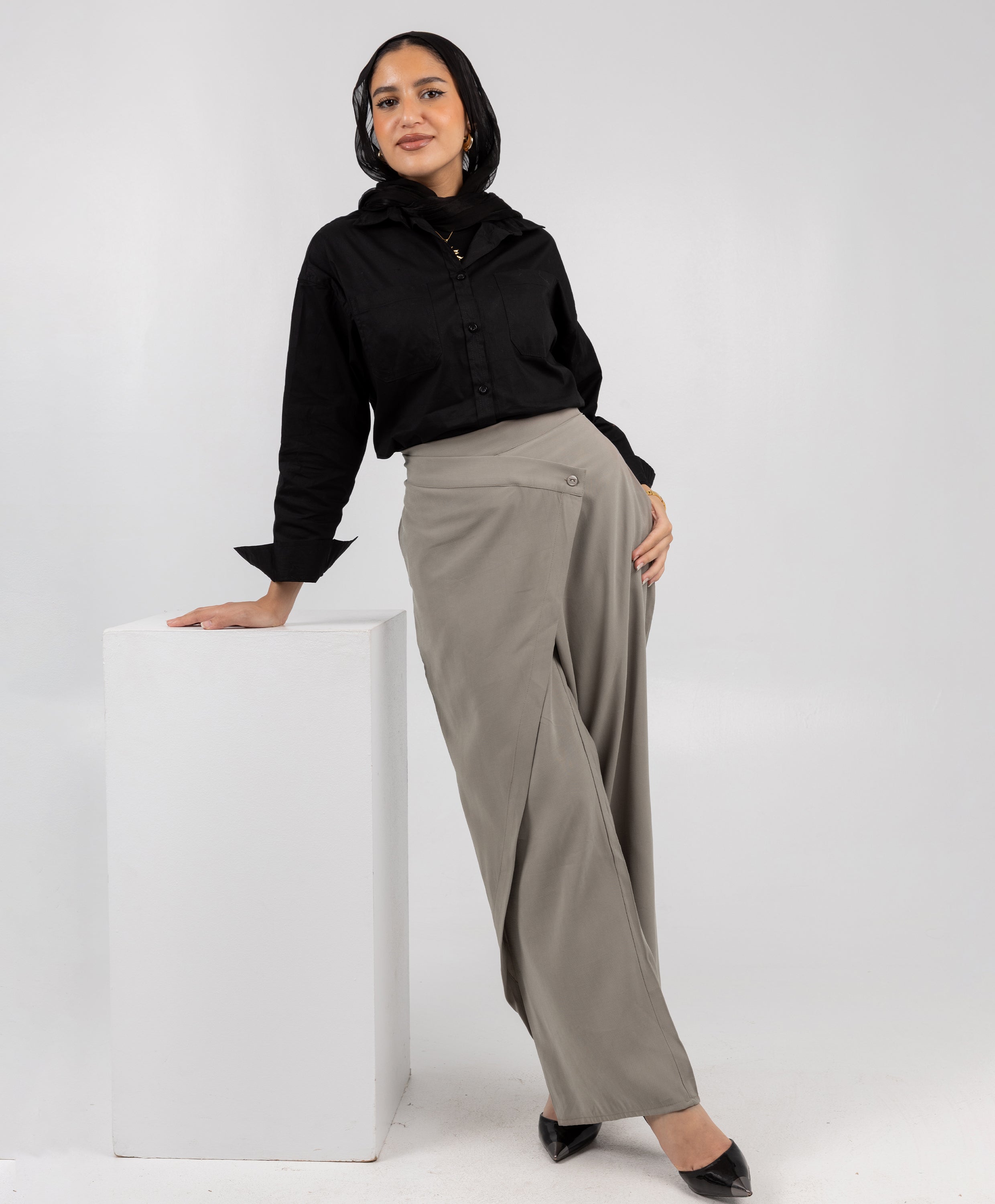 パンツ LACE WRAP SKIRT WITH PANTS Wrap Skirt Pants – Le Voile