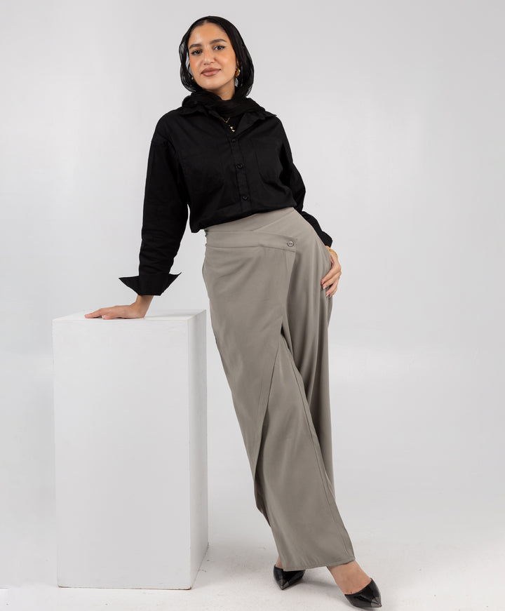 Wrap Skirt Pants