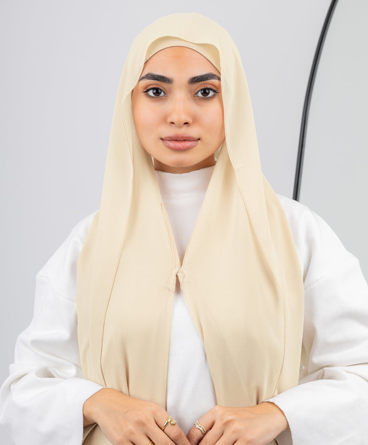 Ready Wrap Chiffon Magnetic Scarf