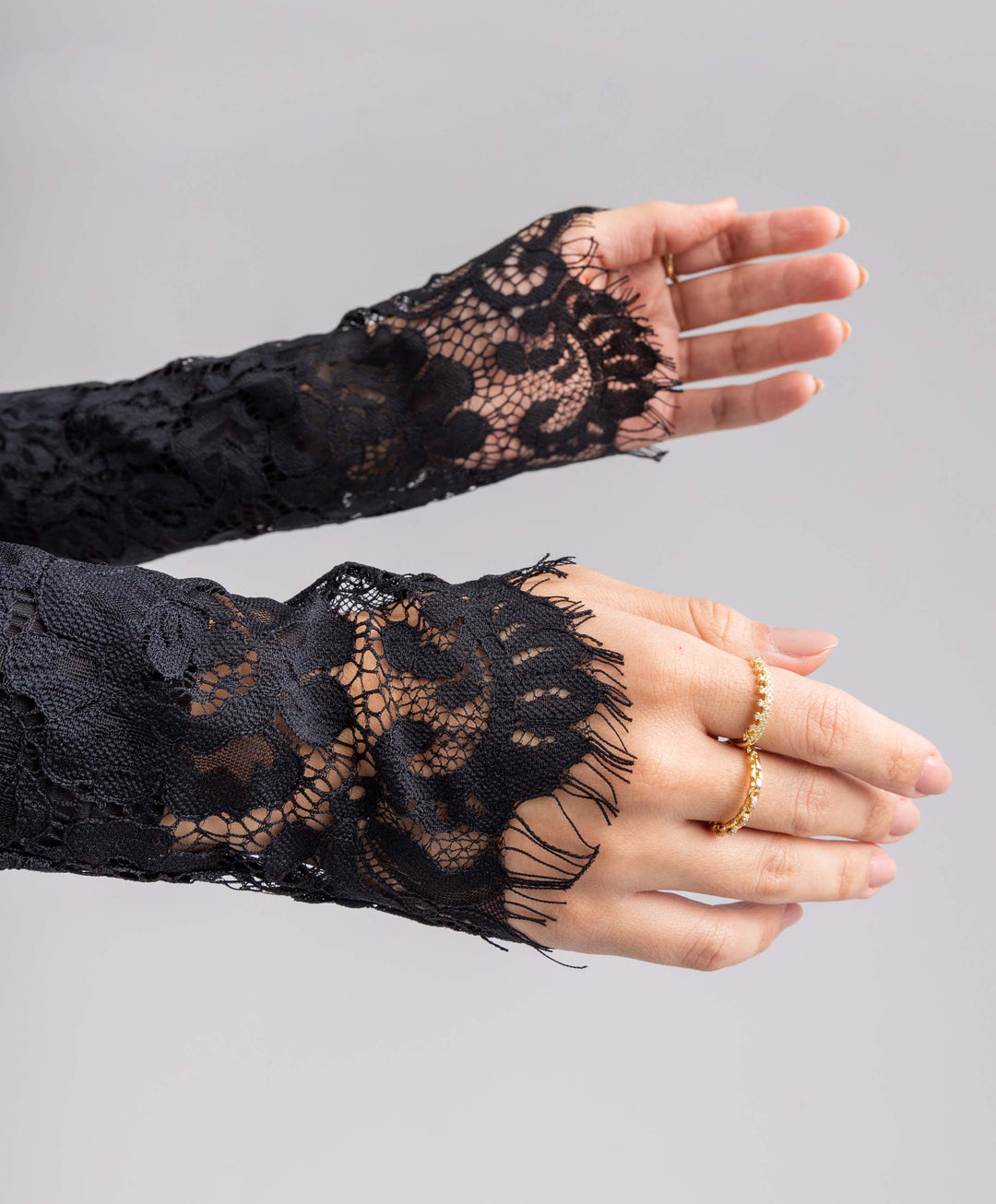 Long Lace Sleeves