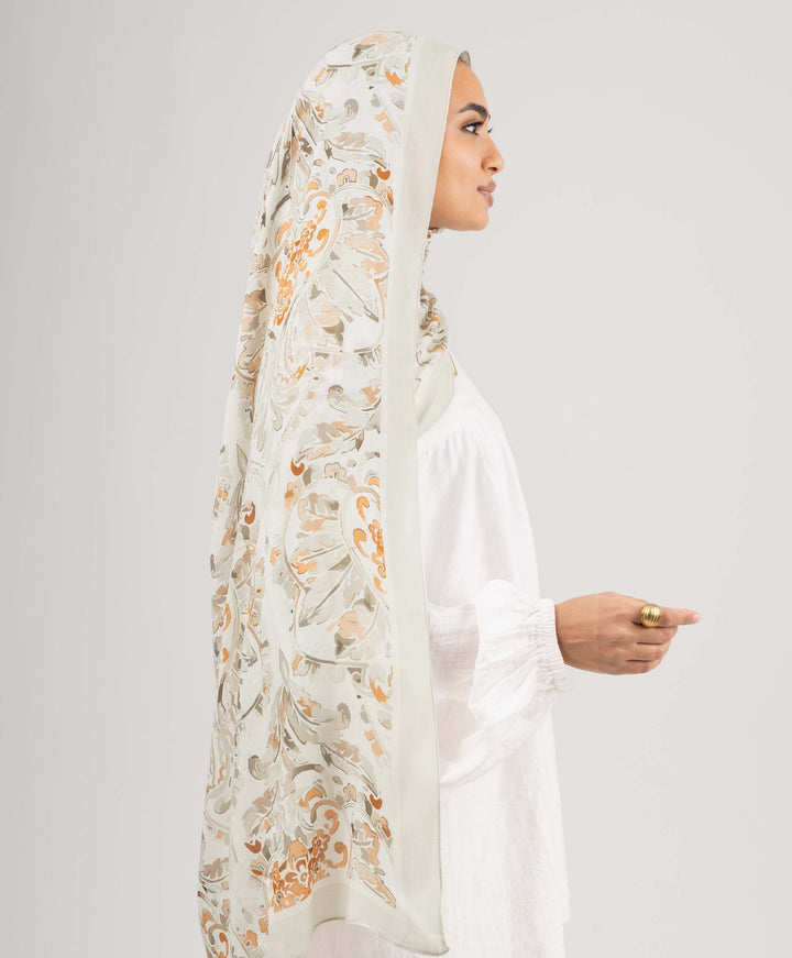 Autumn Bloom Modal Scarf