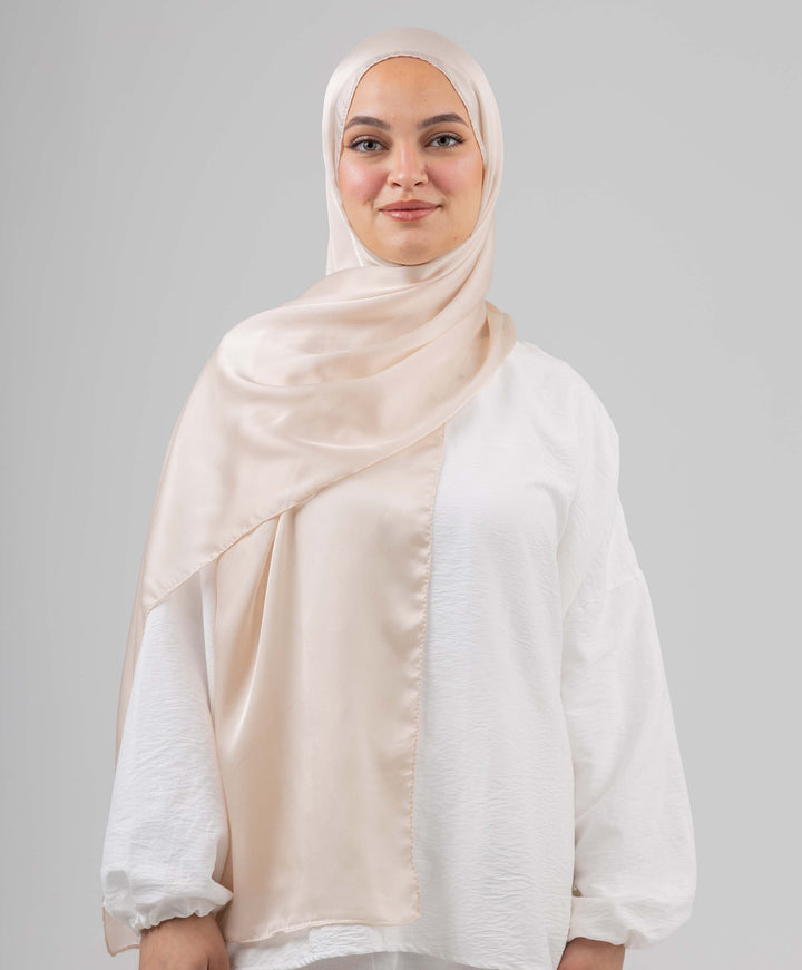 Plain Silk Scarf