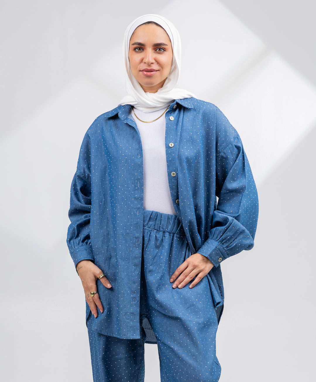 Bling Denim Shirt