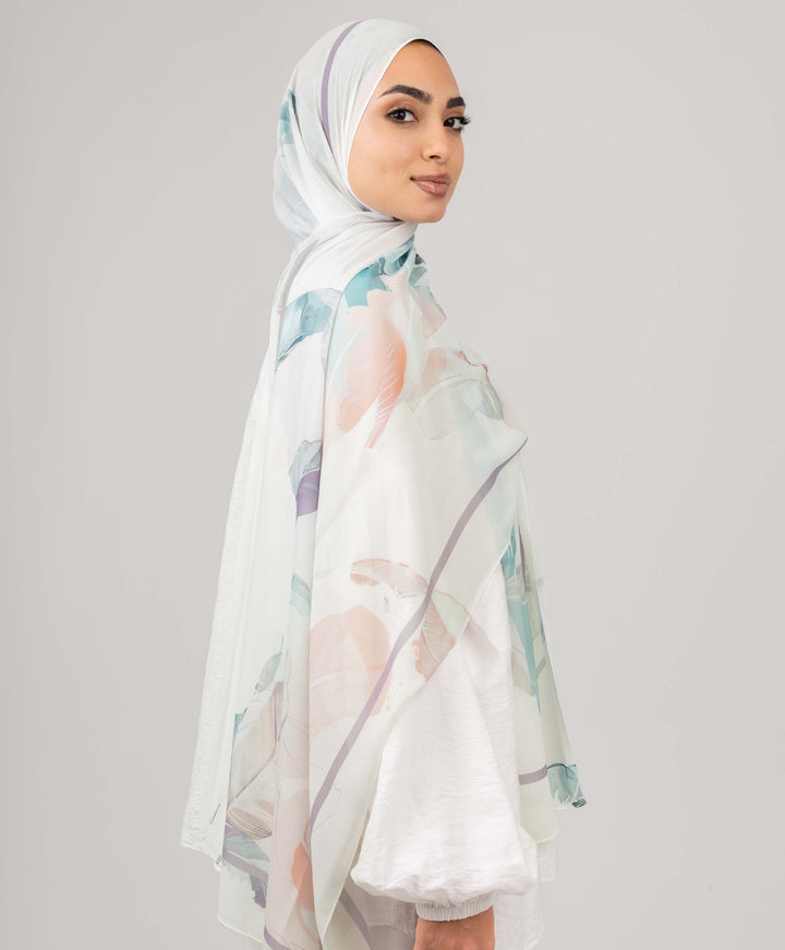 Pastel Chiffon Scarf