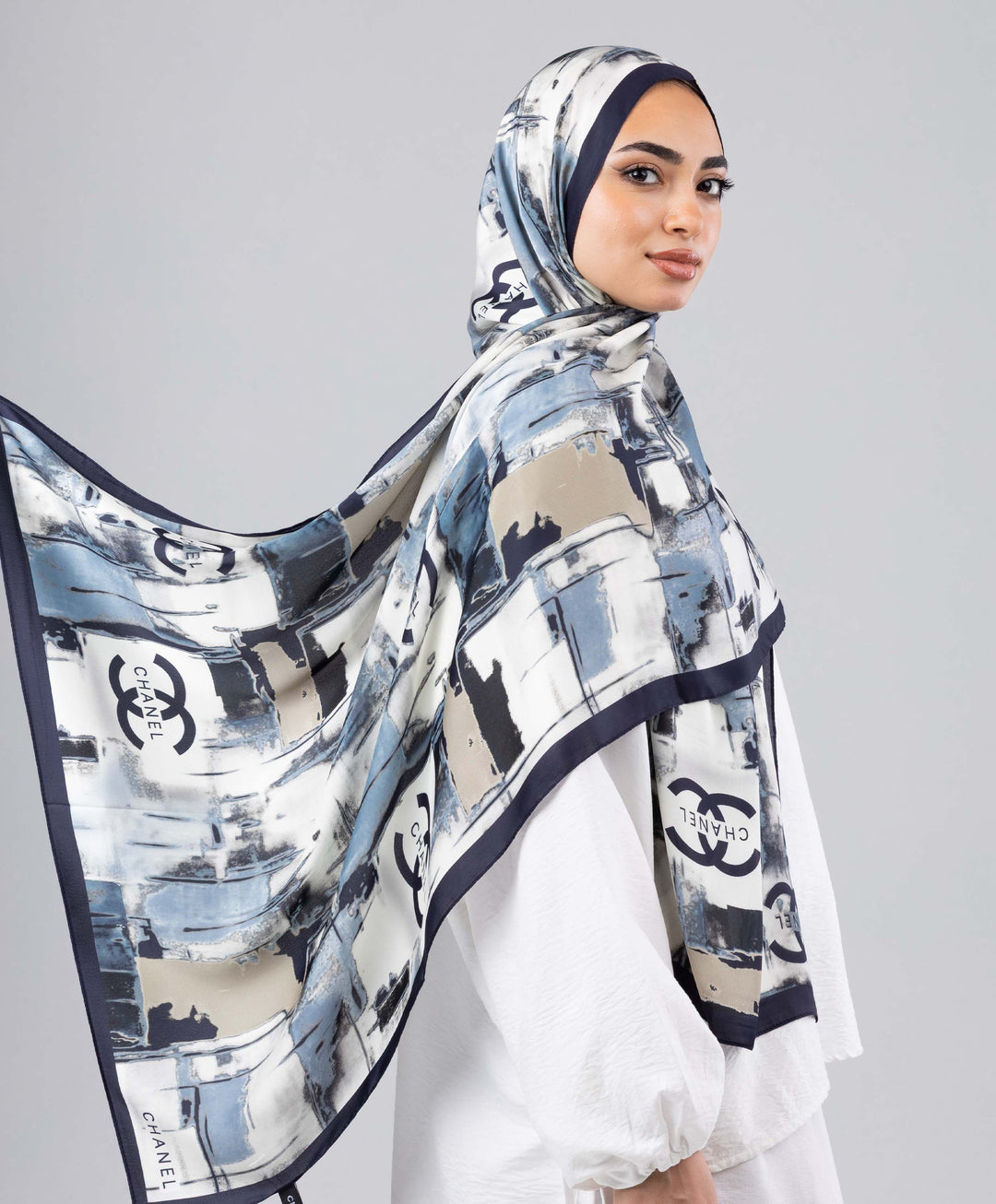 Aura Luxury Silk Scarf