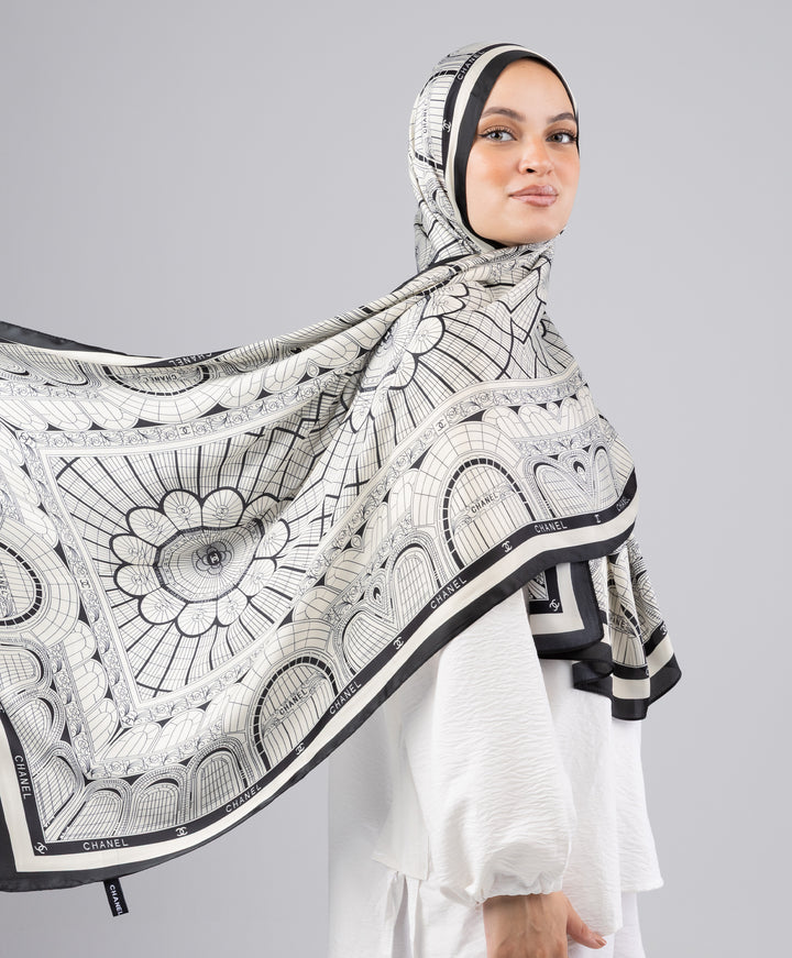 Iconic Luxury Silk Scarf