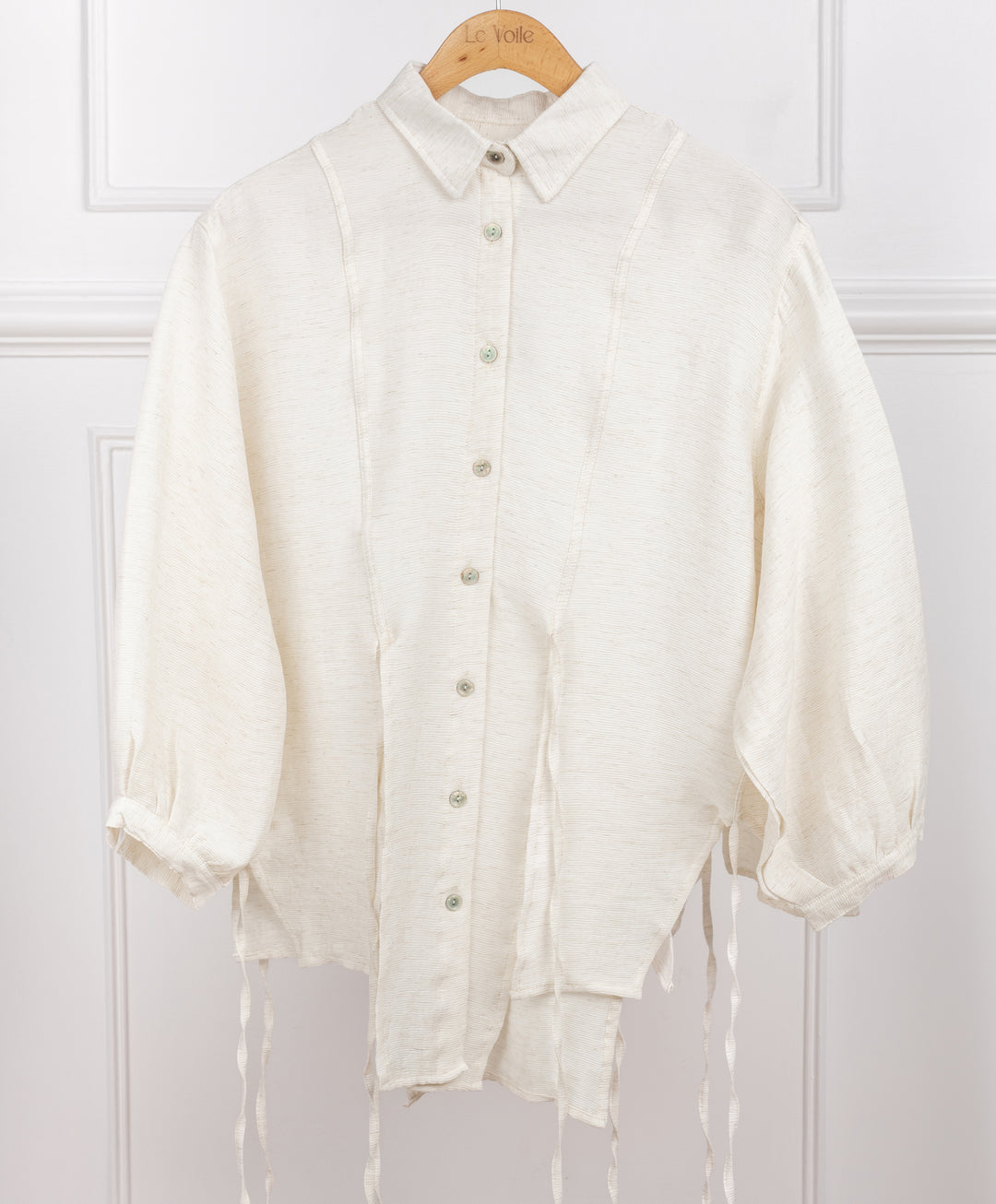 Tassel Linen Shirt