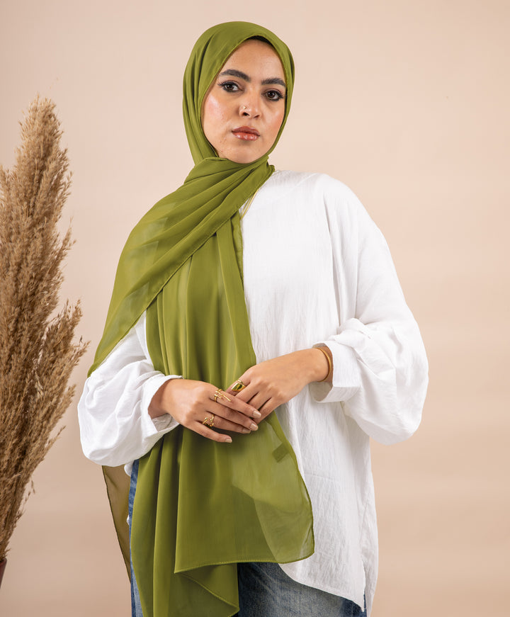 Chiffon Crinkle Scarf