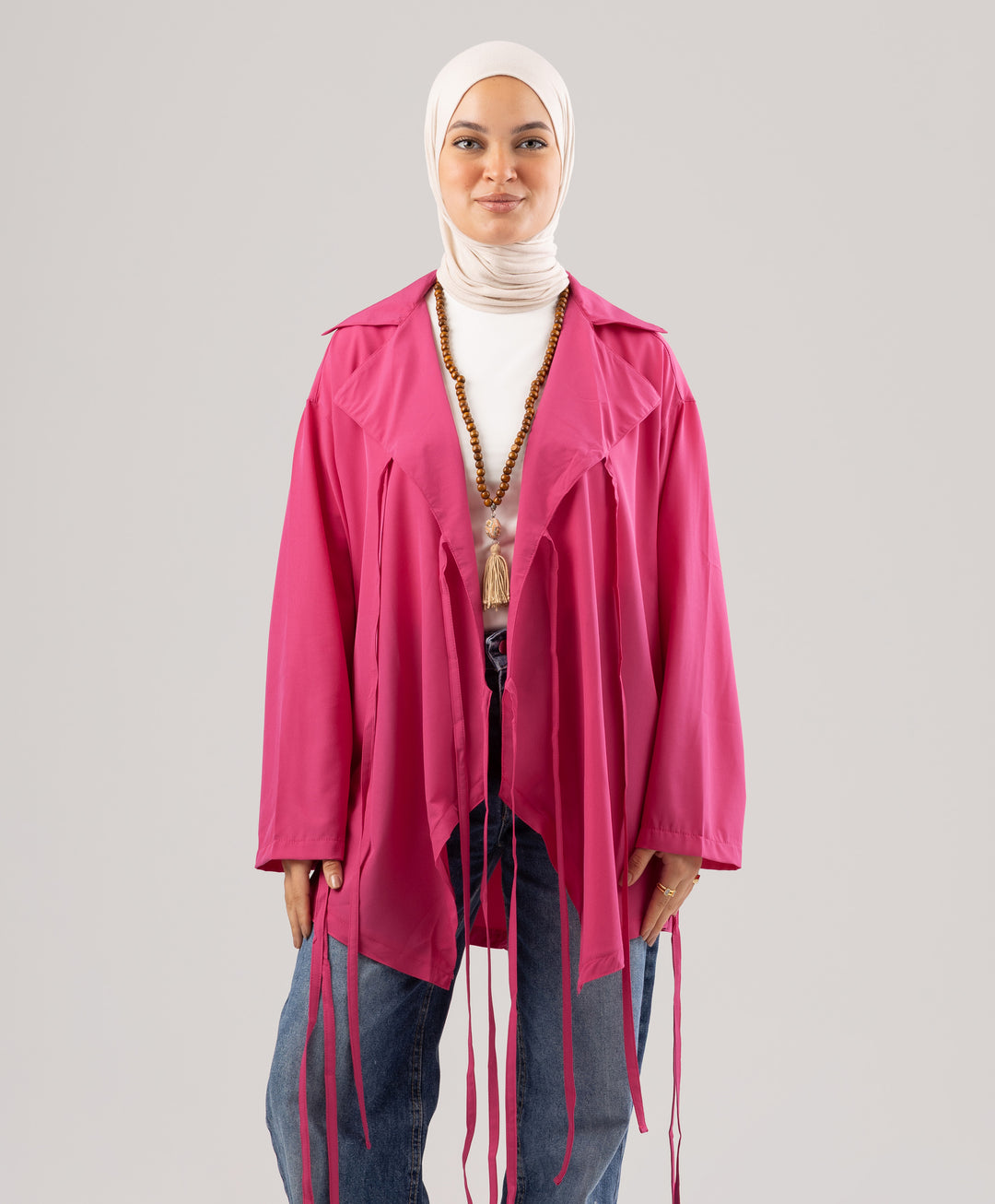 Fringy Royal Blouse