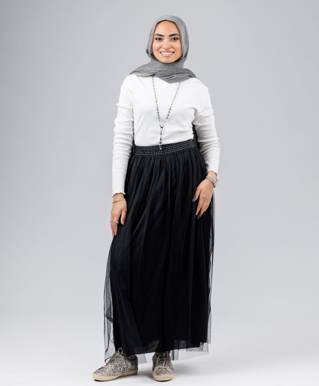 Tulle Maxi Skirt