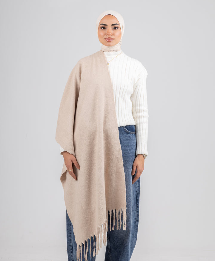 Iris Long Tassel Shawl