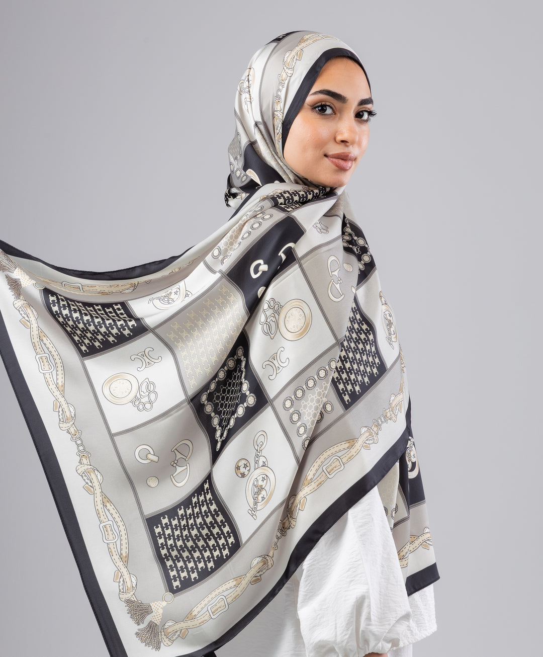 Elegant Luxury Silk Scarf