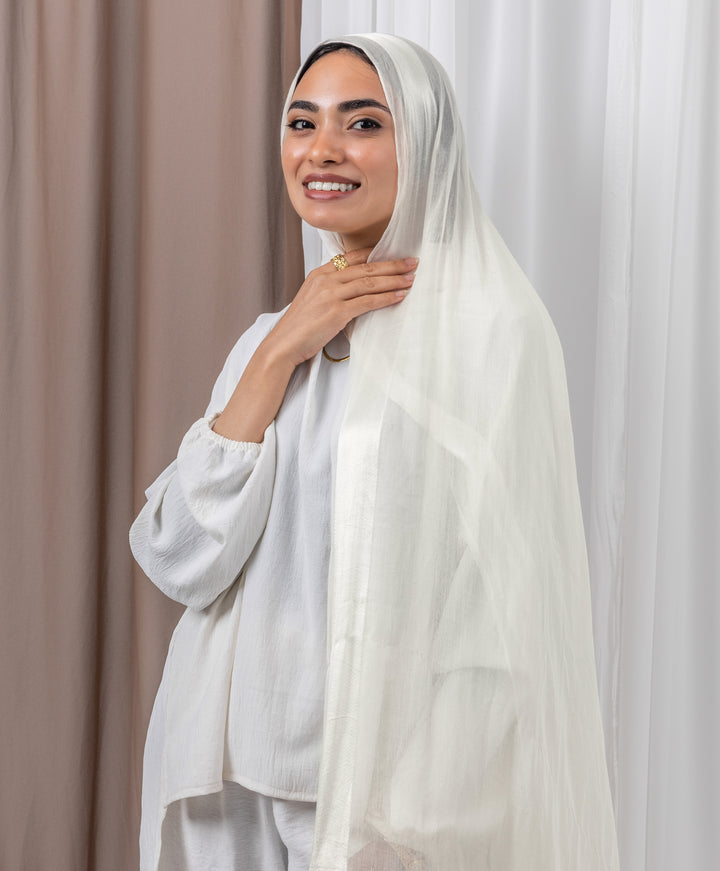 Everyday Linen Satin Scarf
