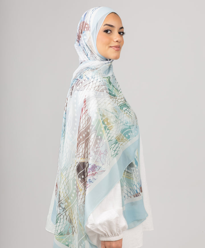 Mirage Chiffon Scarf