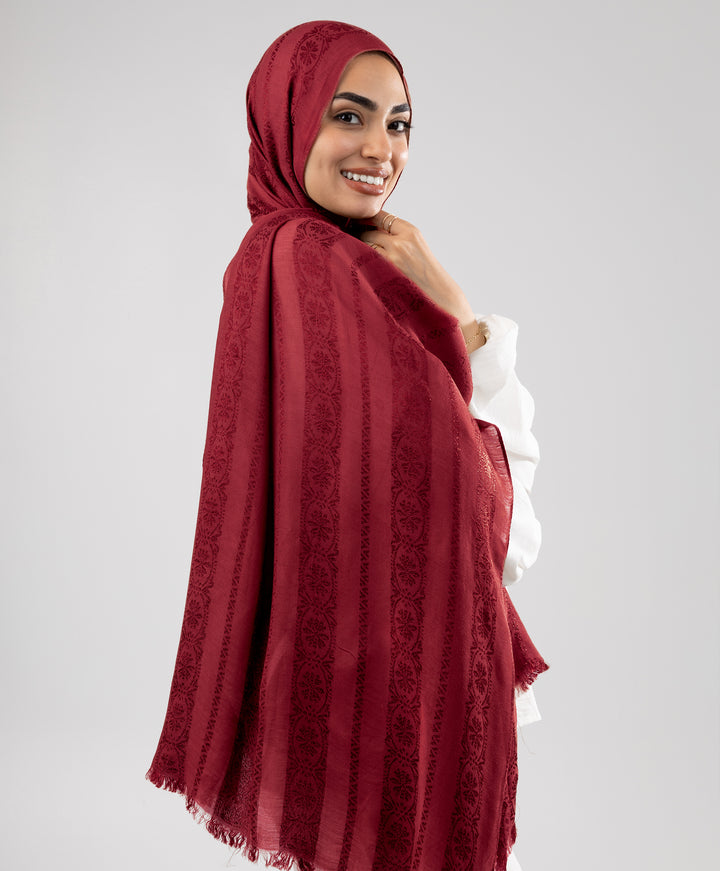 Majestic Linen Scarf