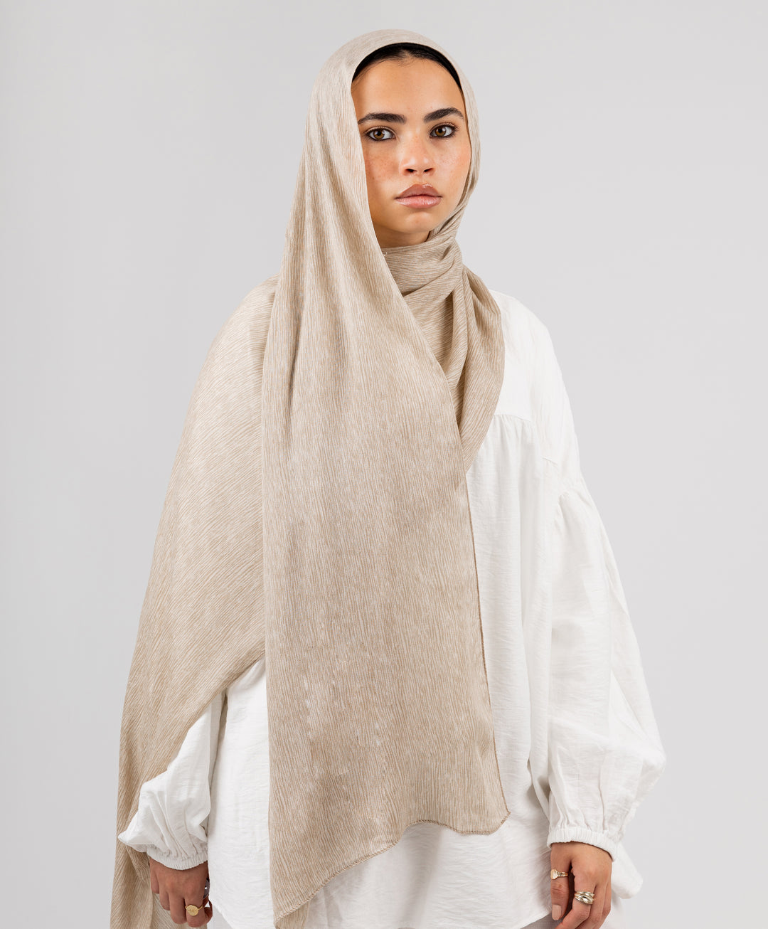 Foggy Cotton Scarf