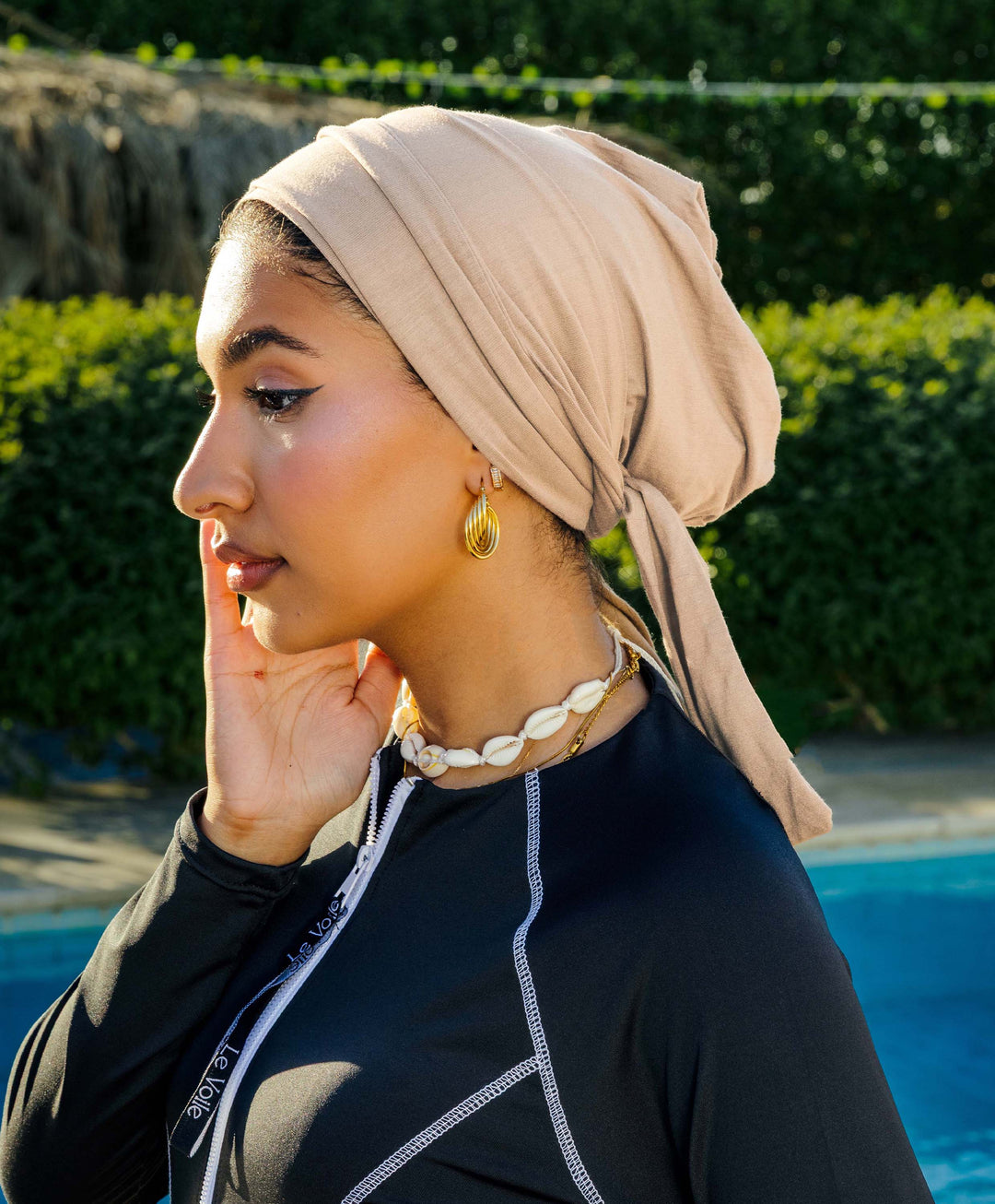 Cotton Lycra Multiway Turban