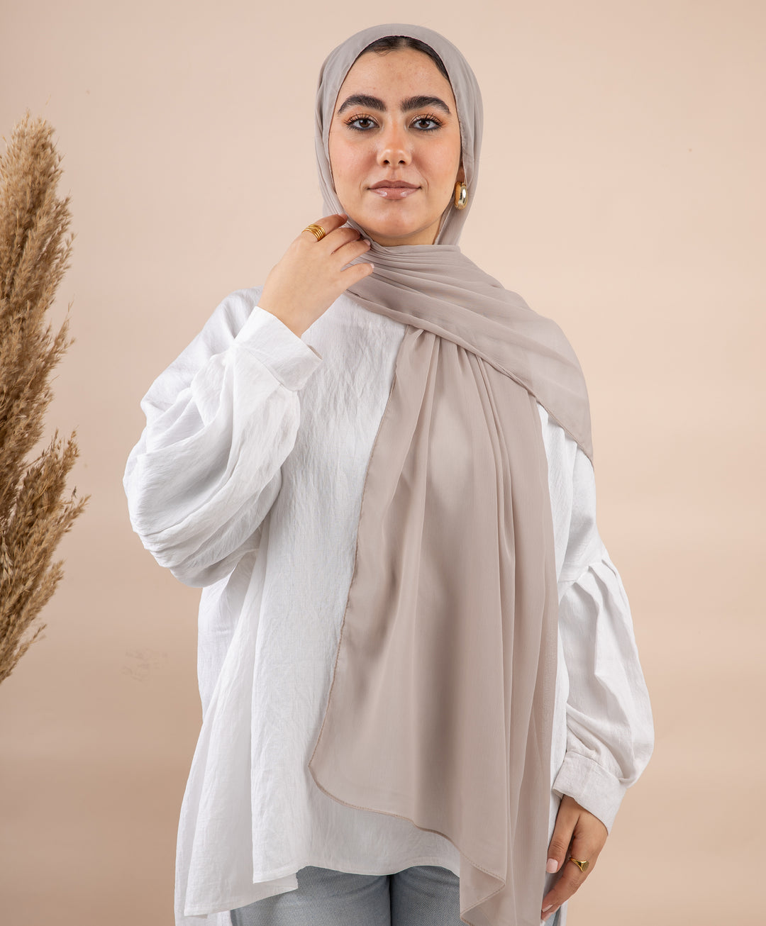 Chiffon Crinkle Scarf
