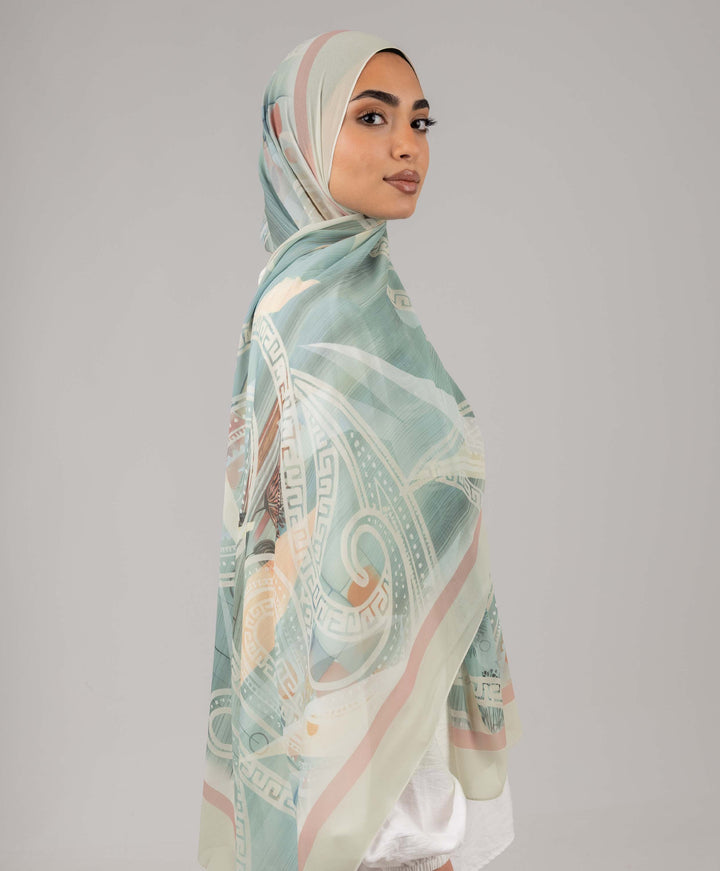Heritag Chiffon Scarf
