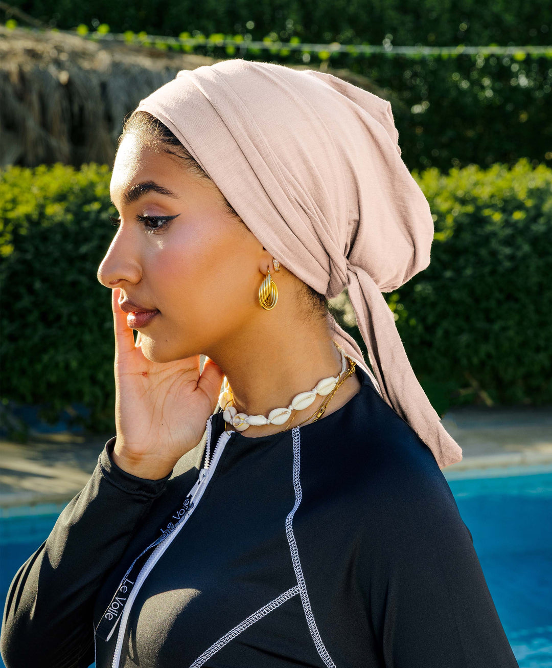 Cotton Lycra Multiway Turban