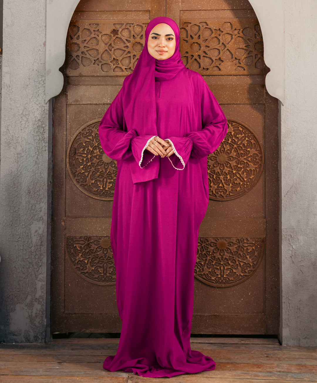 Plain Viscose Flounce Sleeves Isdal