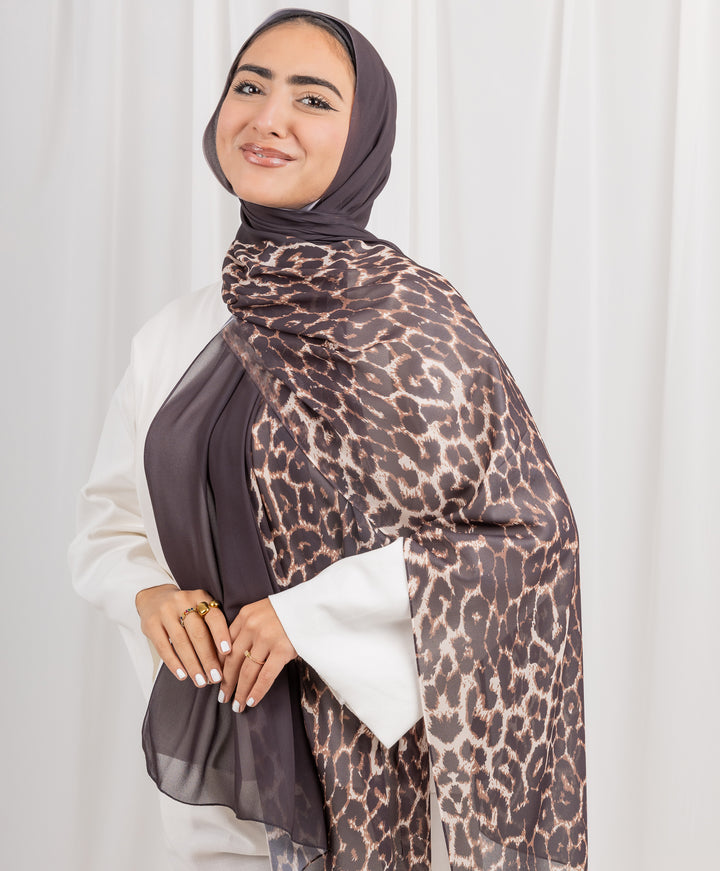 Wild Side Chiffon Scarf