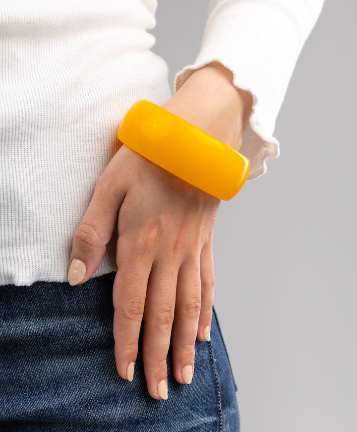 Glossy Resin Bangle