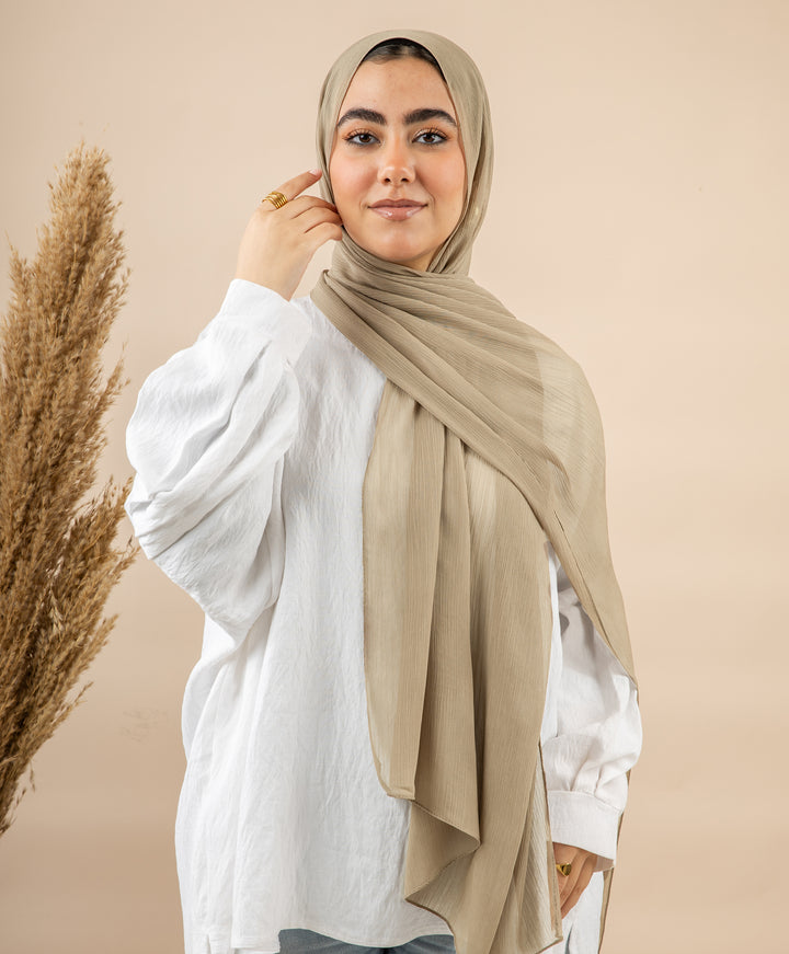 Chiffon Crinkle Scarf