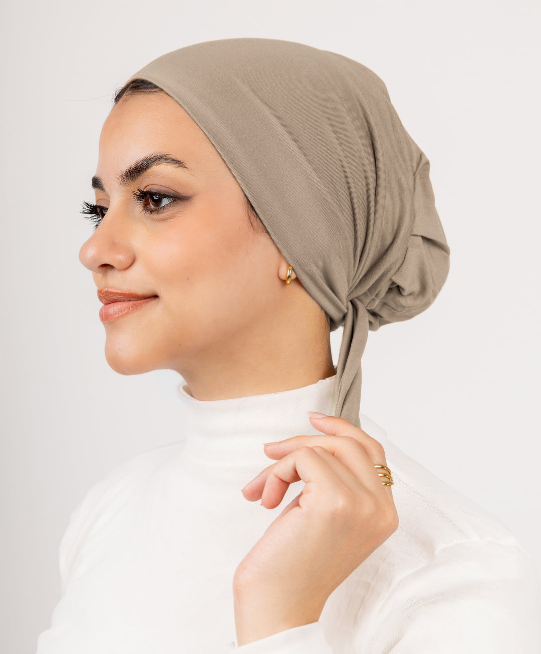 No Thread Underscarf with Tie-Back