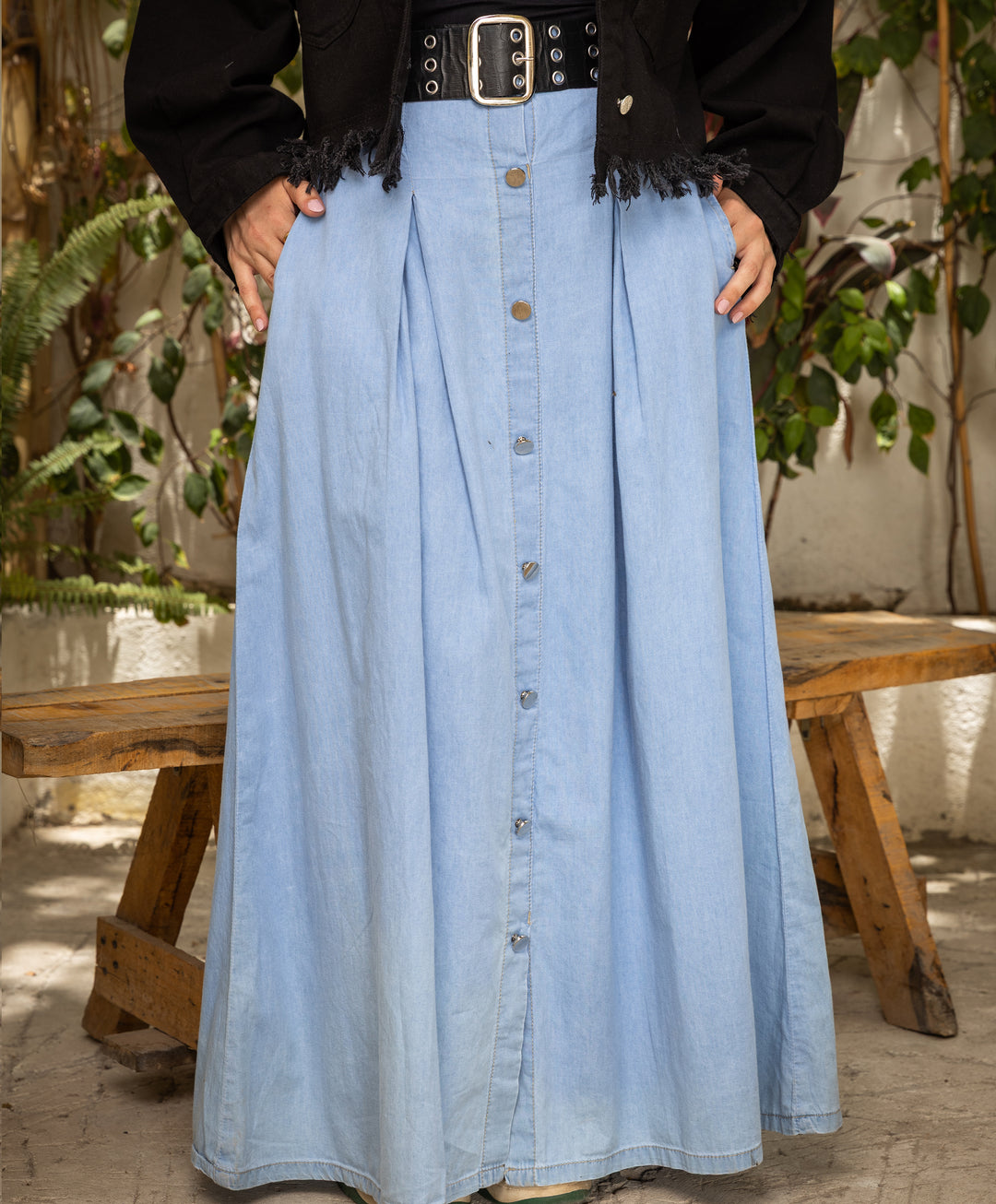 Denim Skirt