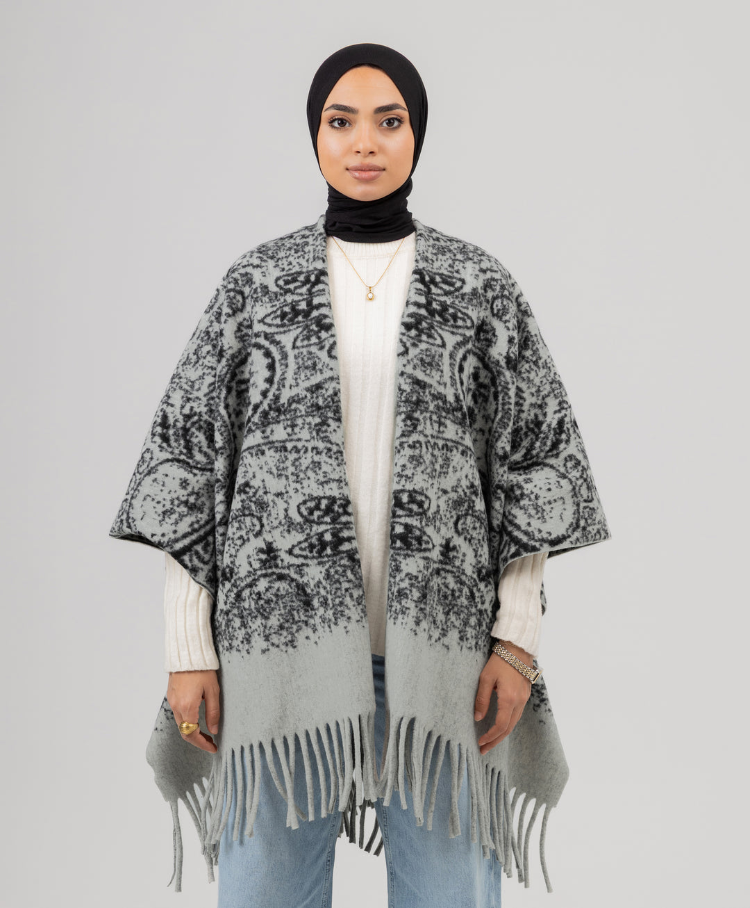 Paisley Winter Cape
