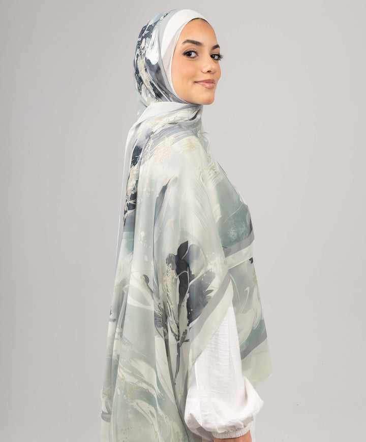 Stone Wash Chiffon Scarf