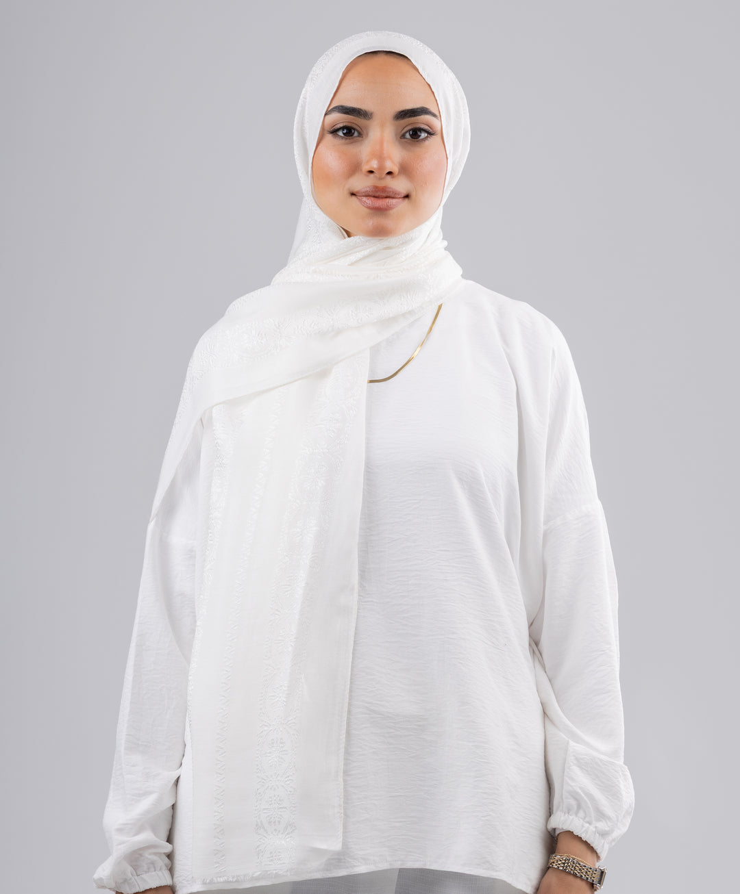 Majestic Linen Scarf