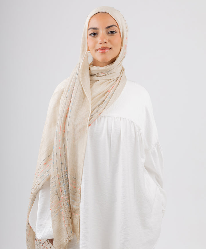 Combo Linen Scarf