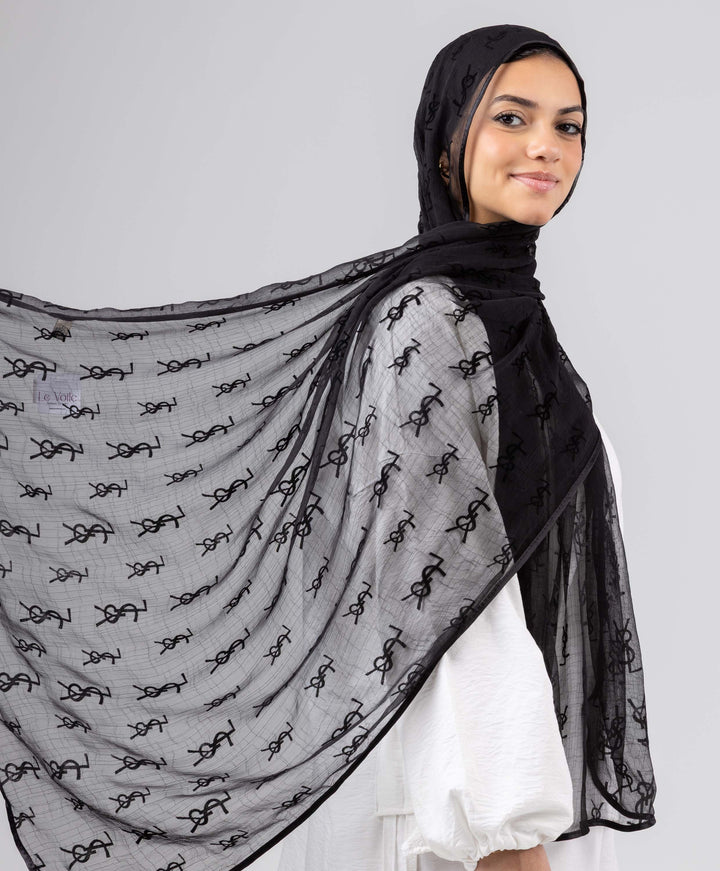 Charm Luxury Crushed Scarf
