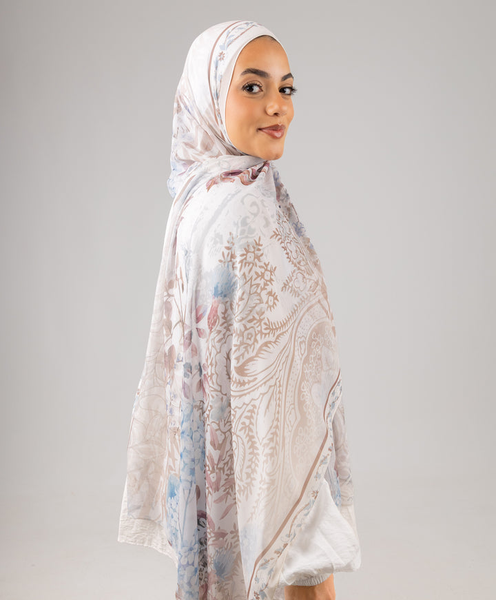 Roselle Chiffon Scarf