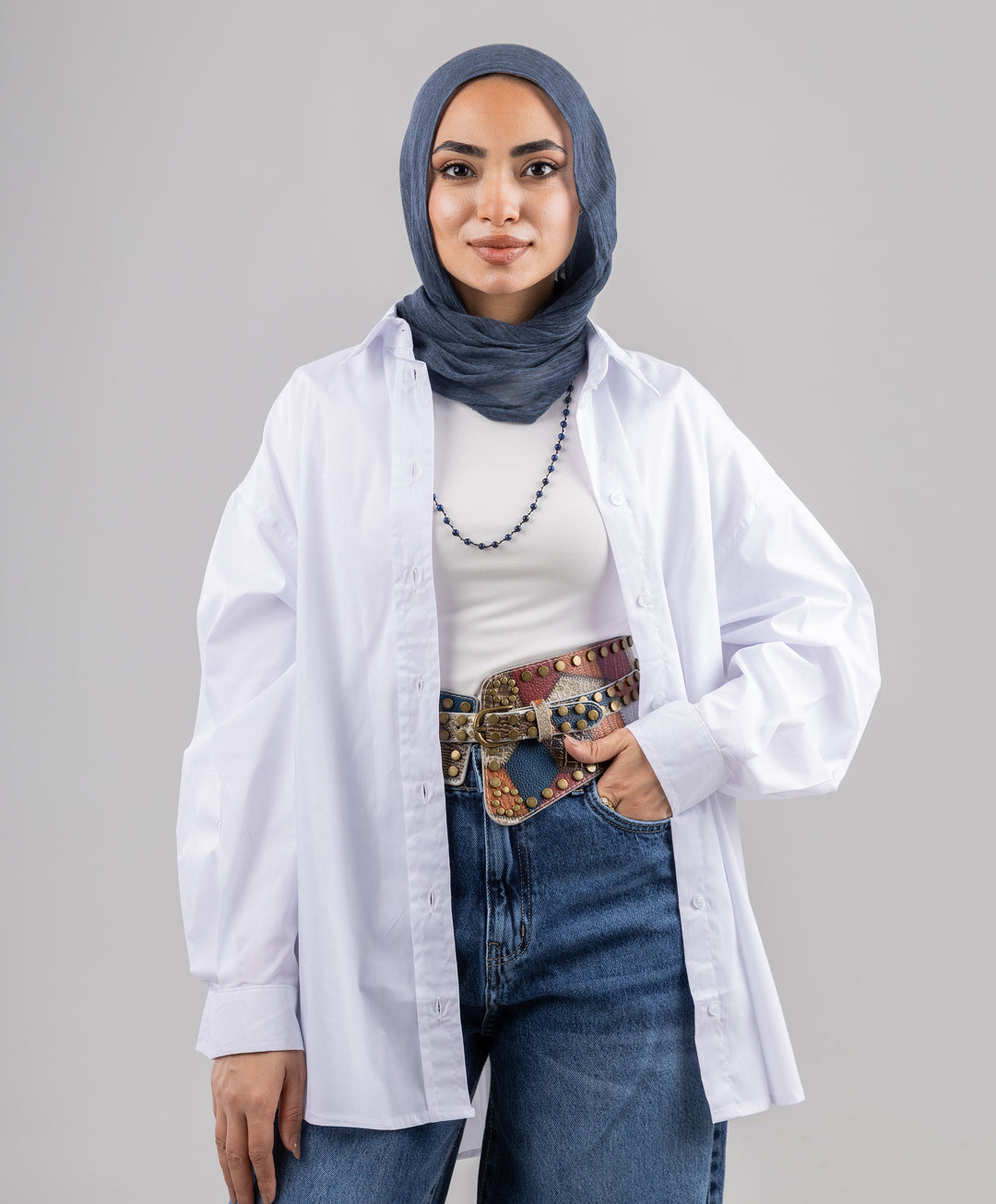 Oversized Poplin Shirt