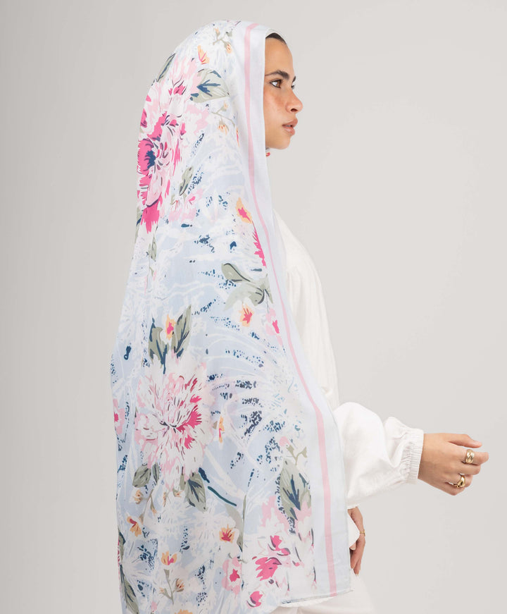 Floral Haze Modal Scarf