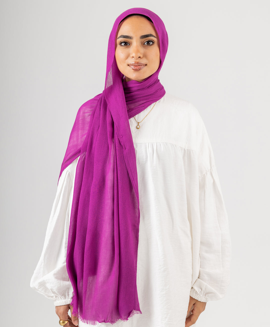 Cotton Crinkle Scarf