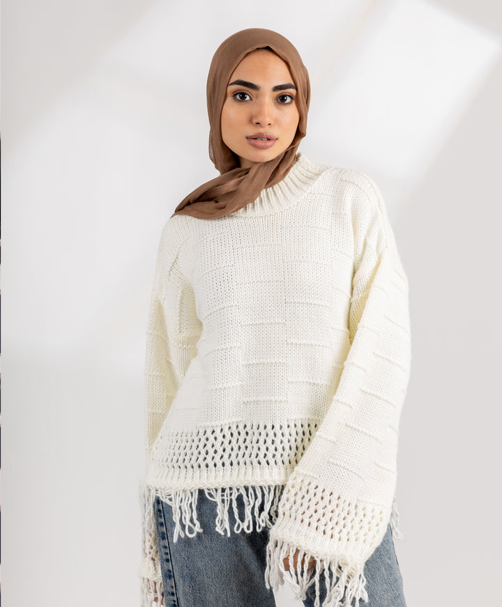 Fringy Pullover
