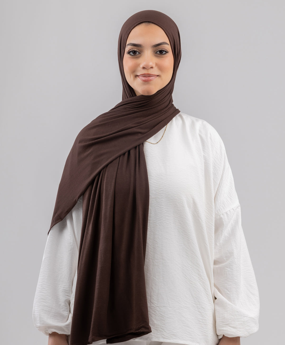 Plain Cotton Lycra Scarf