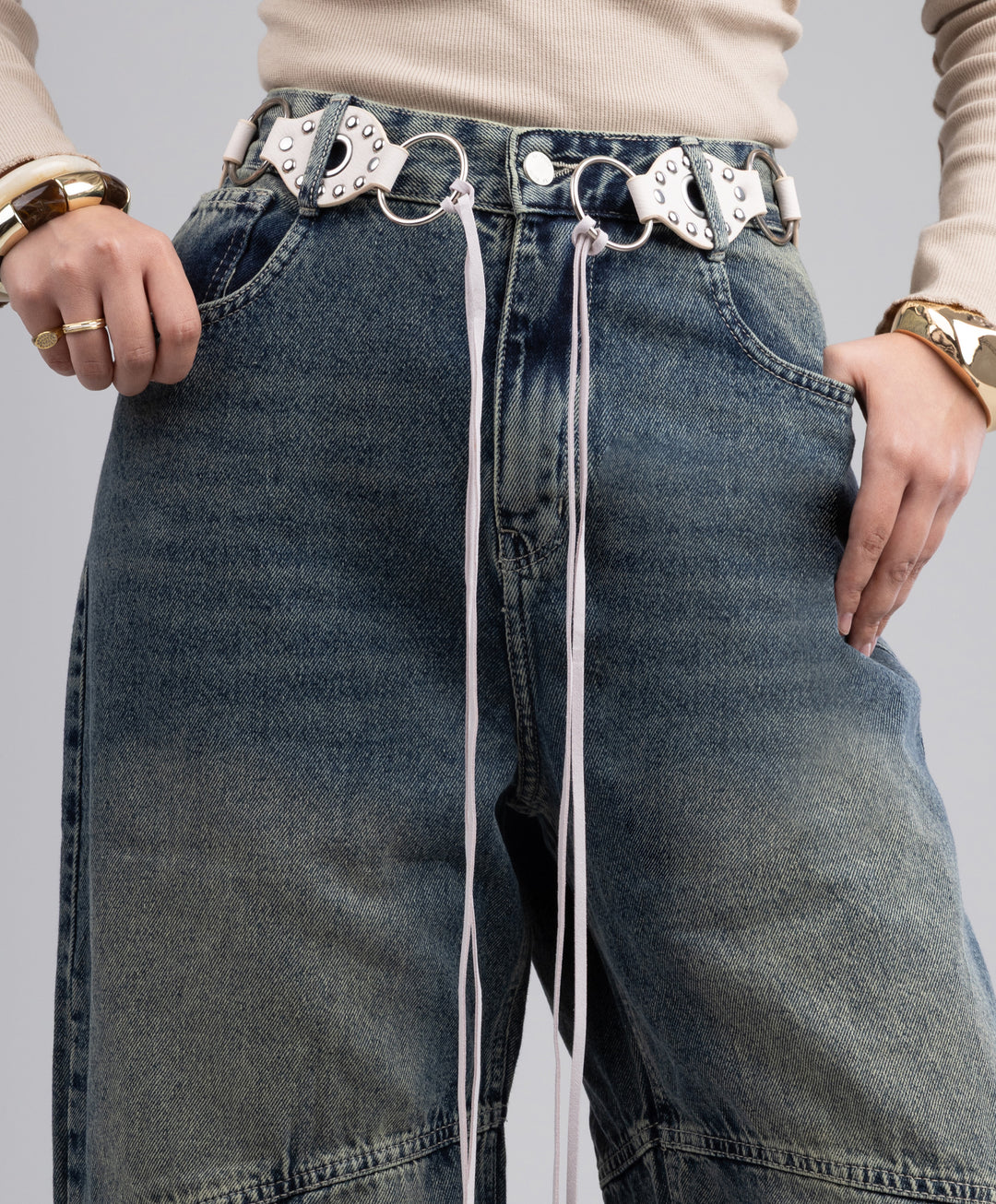 Boho Leather Belt