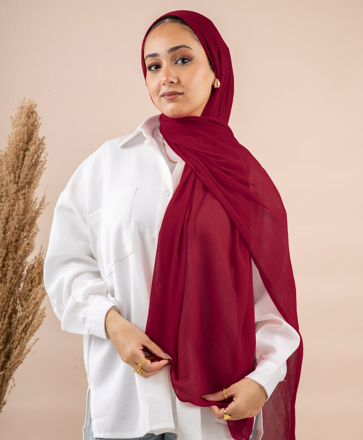 Chiffon Crinkle Scarf