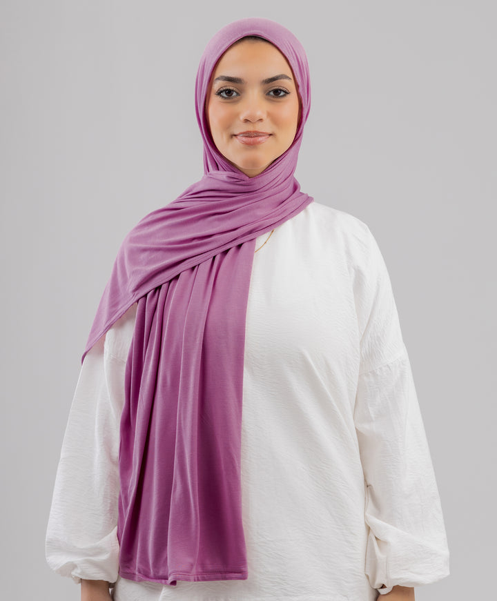 Plain Cotton Lycra Scarf