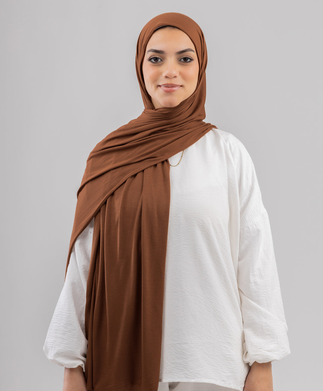 Plain Cotton Lycra Scarf