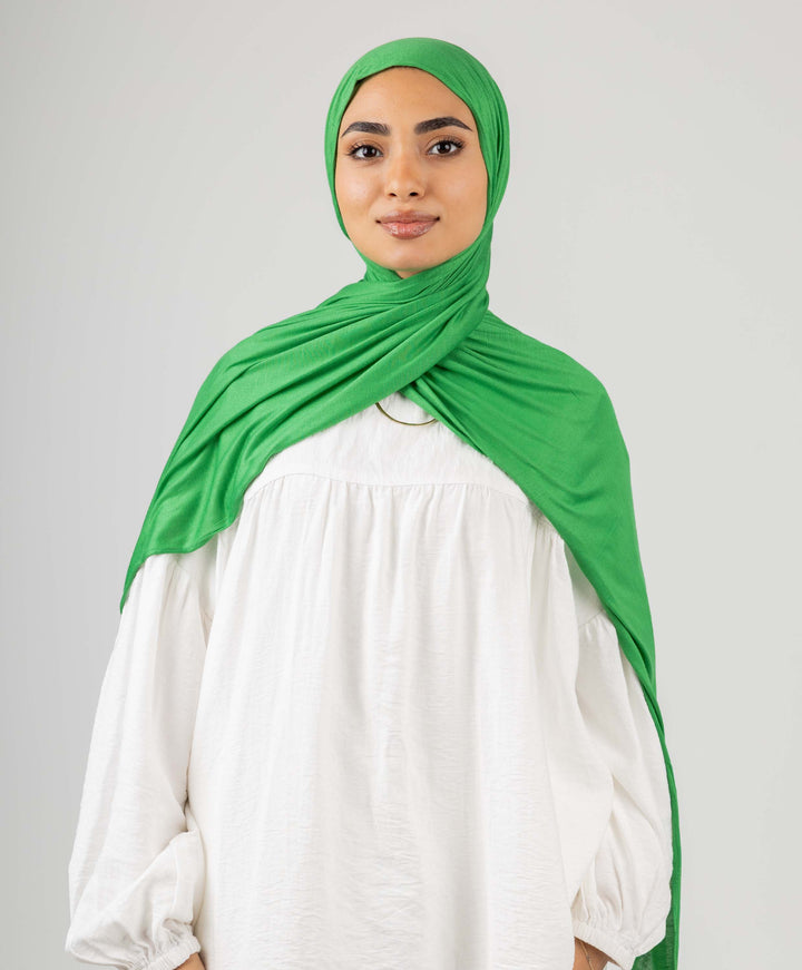Plain Cotton Lycra Scarf