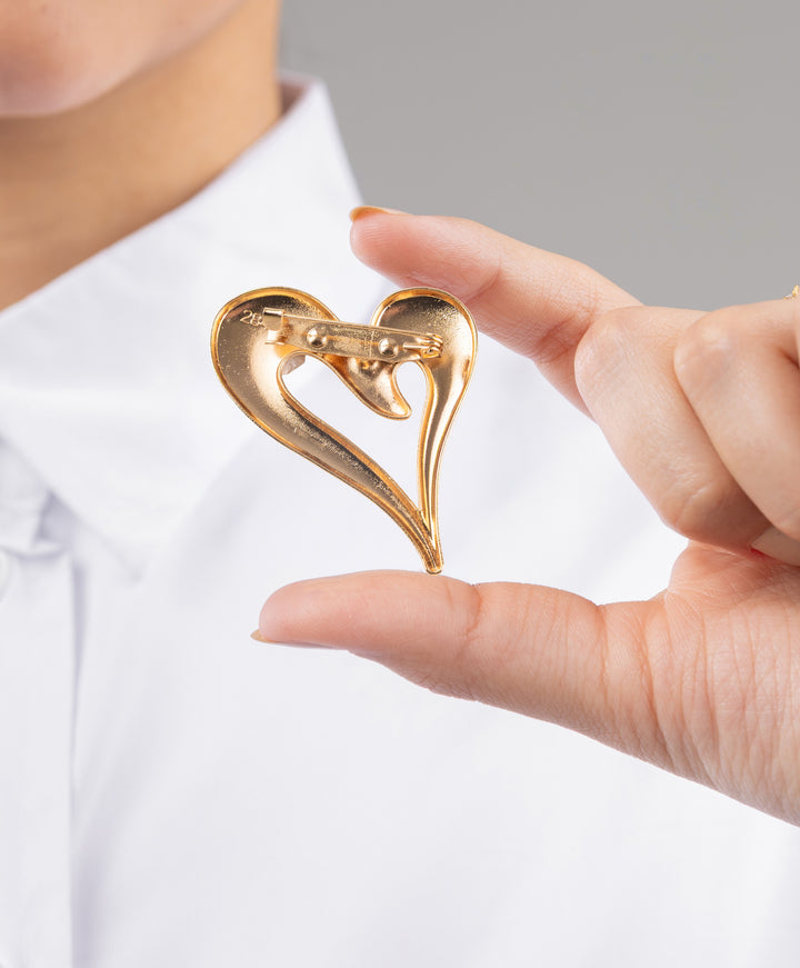 Heart Brooch
