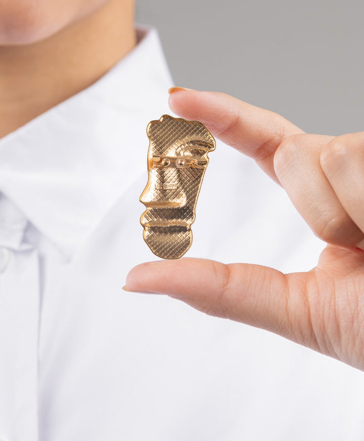 Mask Brooch