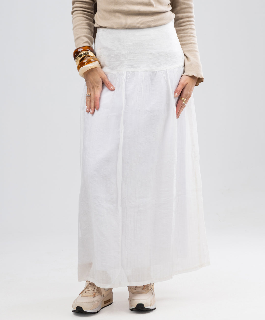 Boho Linen Skirt