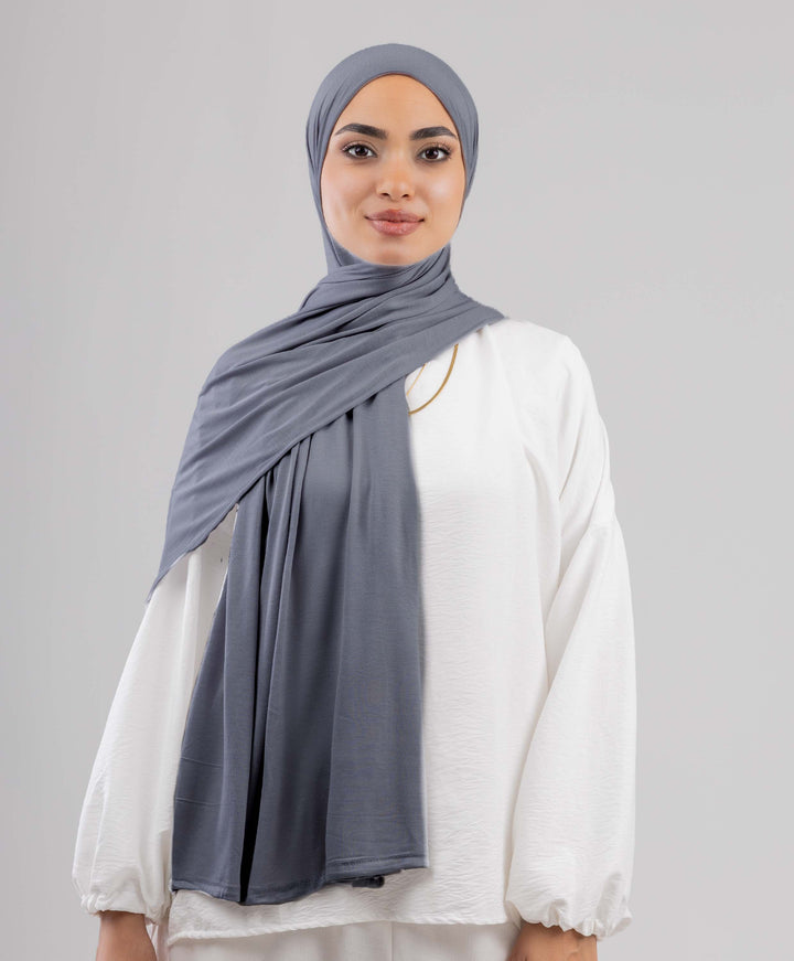 Plain Cotton Lycra Scarf